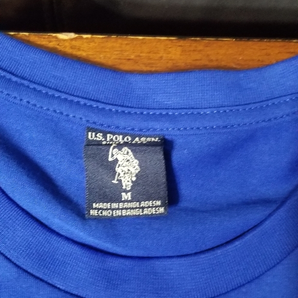 US Polo Association long sleeve T shirt size M - Picture 2 of 6